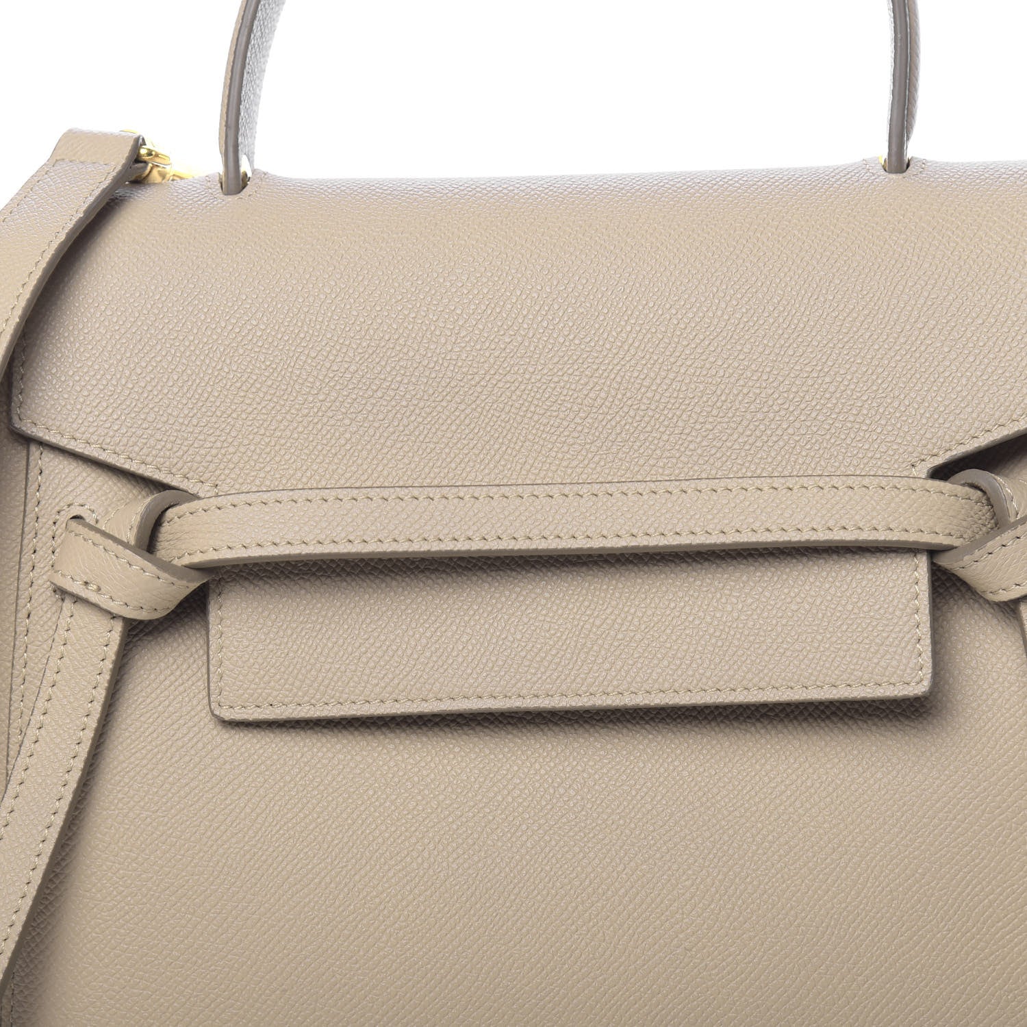 Celine Grained Calfskin Micro Belt Bag Light Taupe 11 of 11