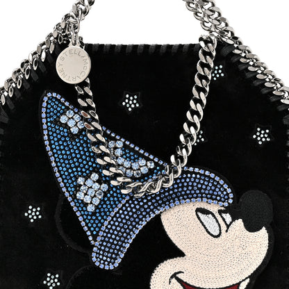 Stella McCartney X DISNEY Shaggy Deer Crystal Fantasia Tiny Falabella Tote Tote Black 8 of 10