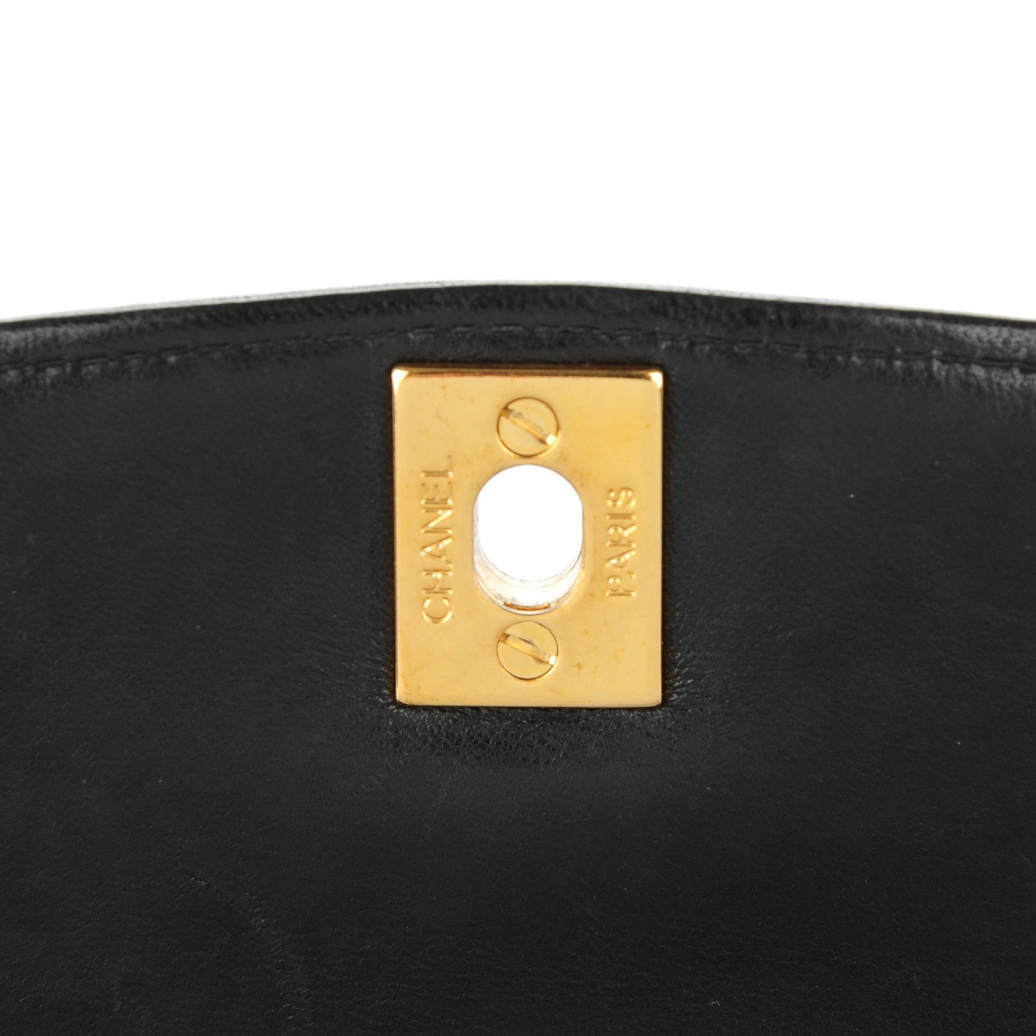 Chanel Lambskin Quilted Small Single Flap Black 6 of 9