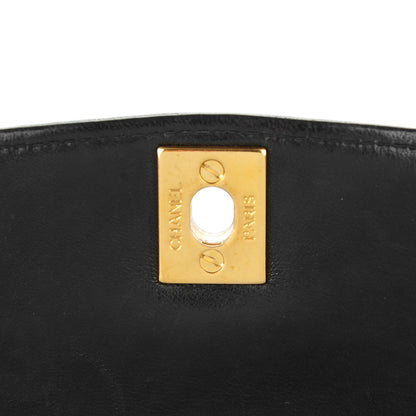 Chanel Lambskin Quilted Small Single Flap Black 6 of 9