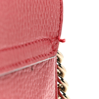 Gucci Pebbled Calfskin Medium Soho Flap Crossbody Tabasco Red 12 of 12