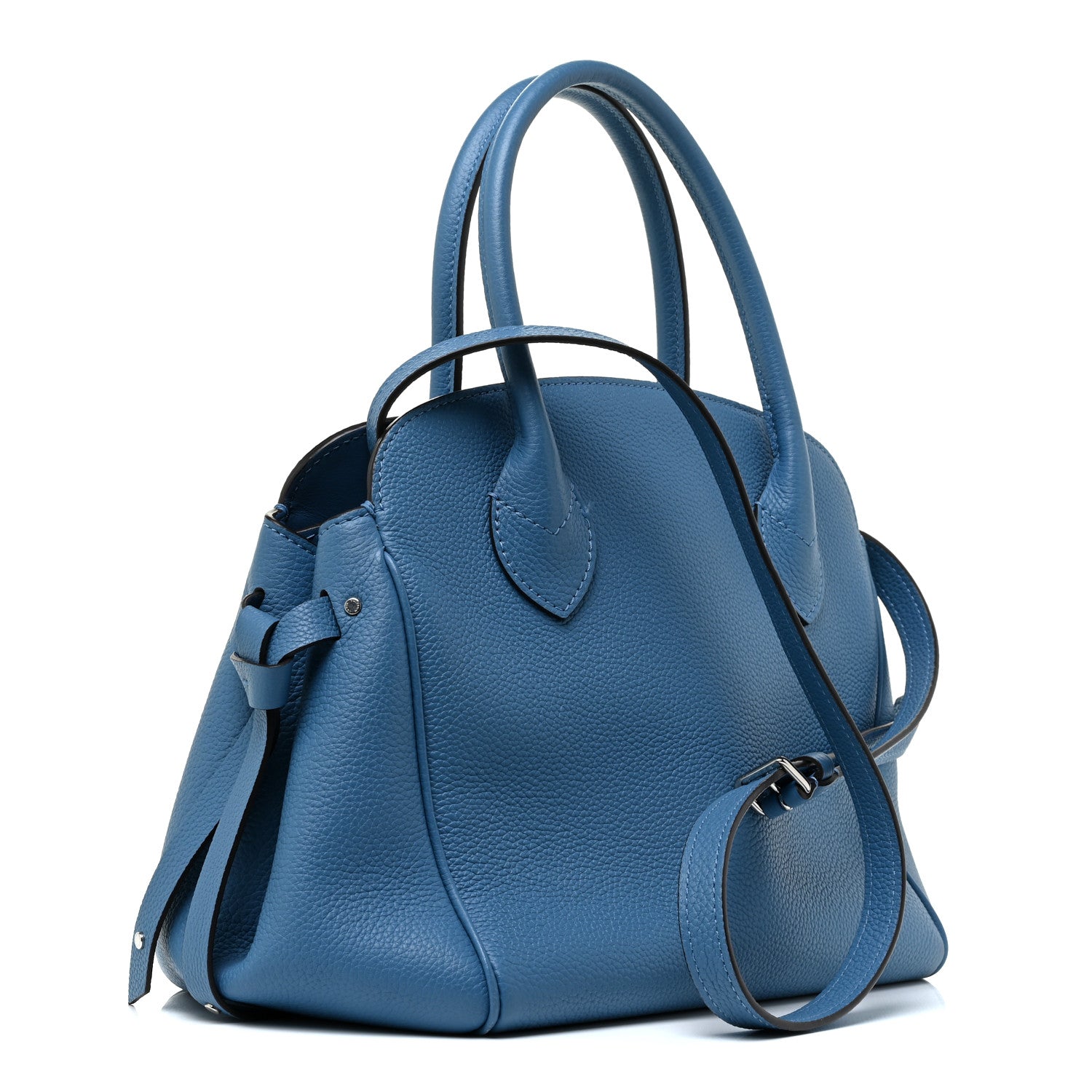 Louis Vuitton Veau Nuage Milla PM Blue Denim 3 of 14