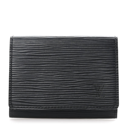 Louis Vuitton Epi Business Card Holder Black 1 of 7