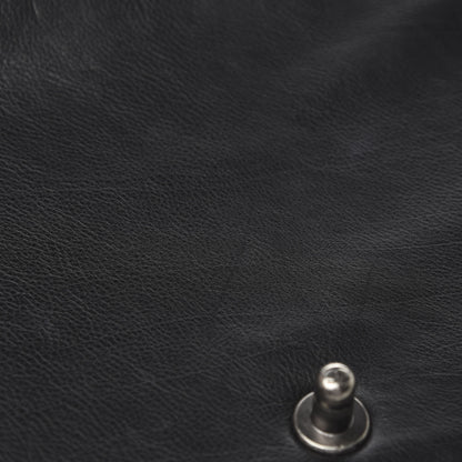 Chanel Calfskin Double Stitch Large Boy Flap Black 11 of 12