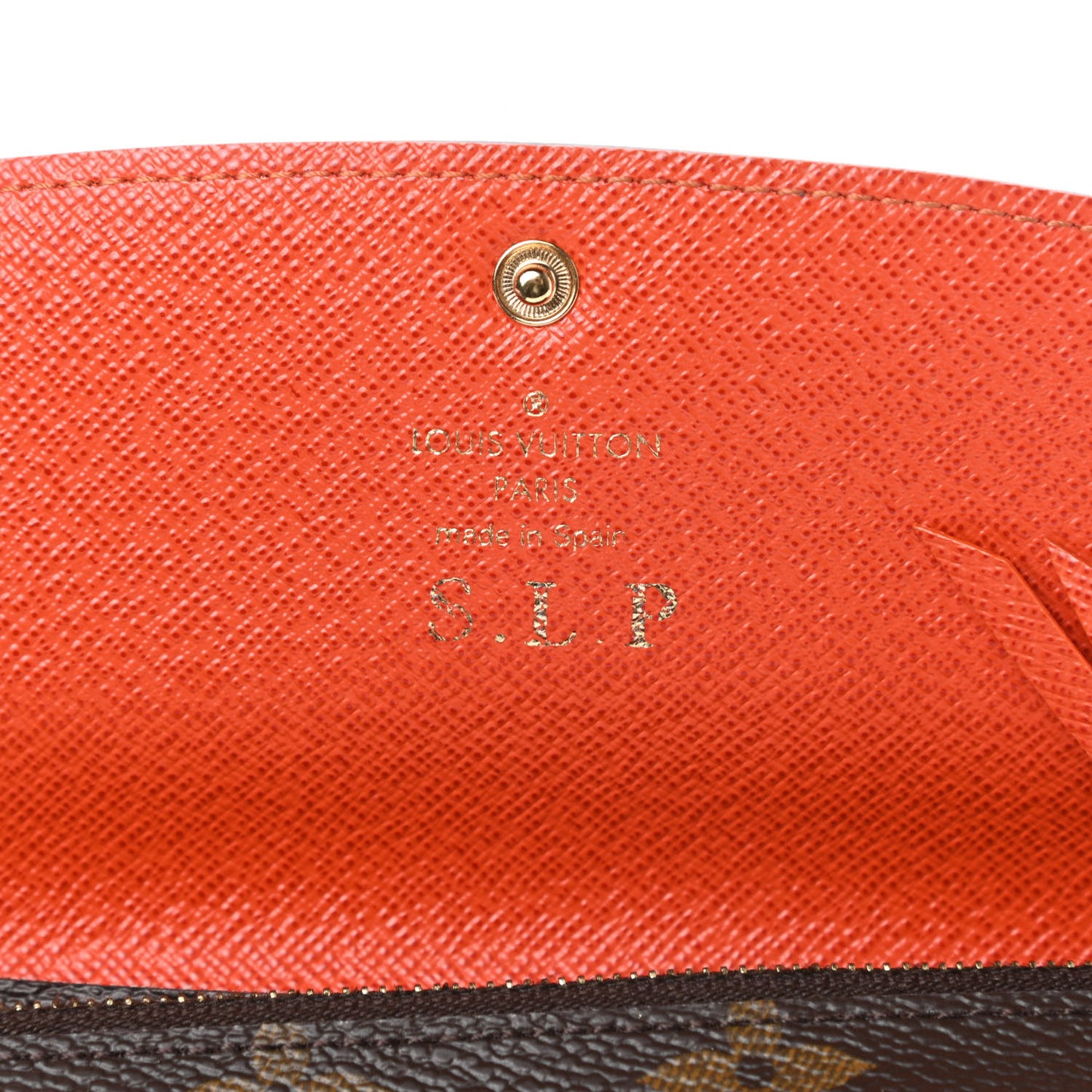 Monogram Emilie Wallet Piment