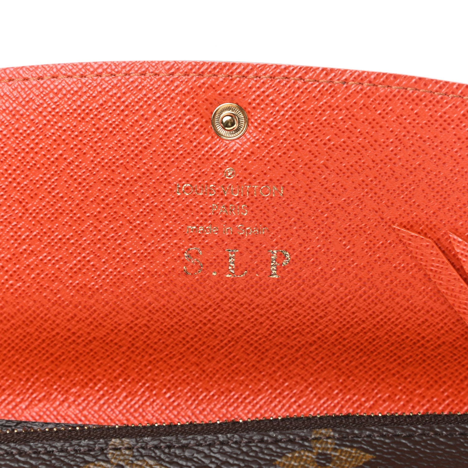Louis Vuitton Monogram Emilie Wallet Piment 6 of 15