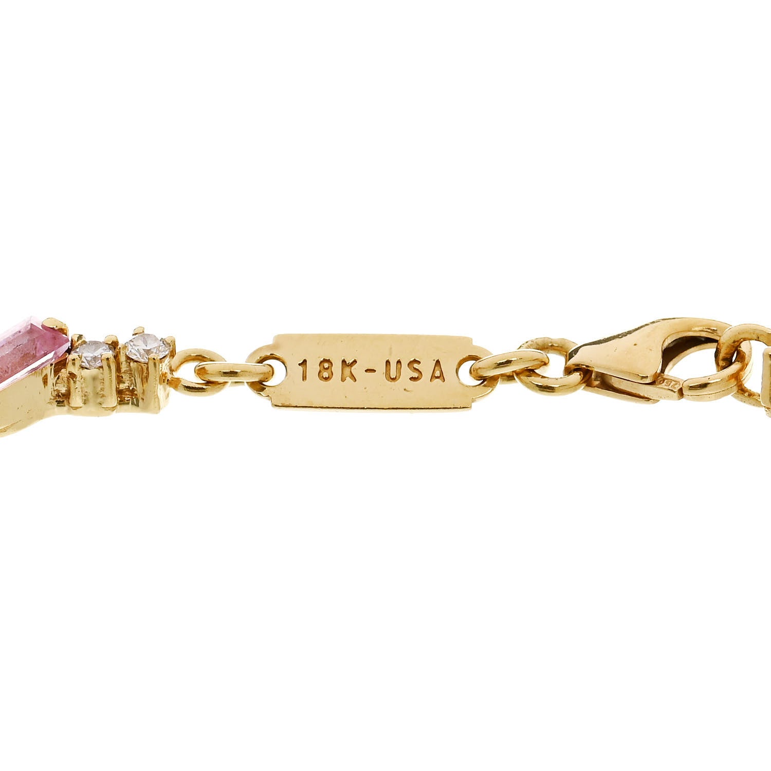 Suzanne Kalan 18K Rose Gold Rainbow Sapphire La Fantaisie Star Dust Bracelet 4 of 4