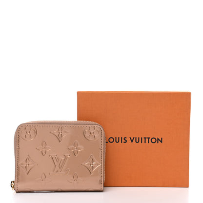 Louis Vuitton Vernis Zippy Coin Purse Rose Velours 7 of 7