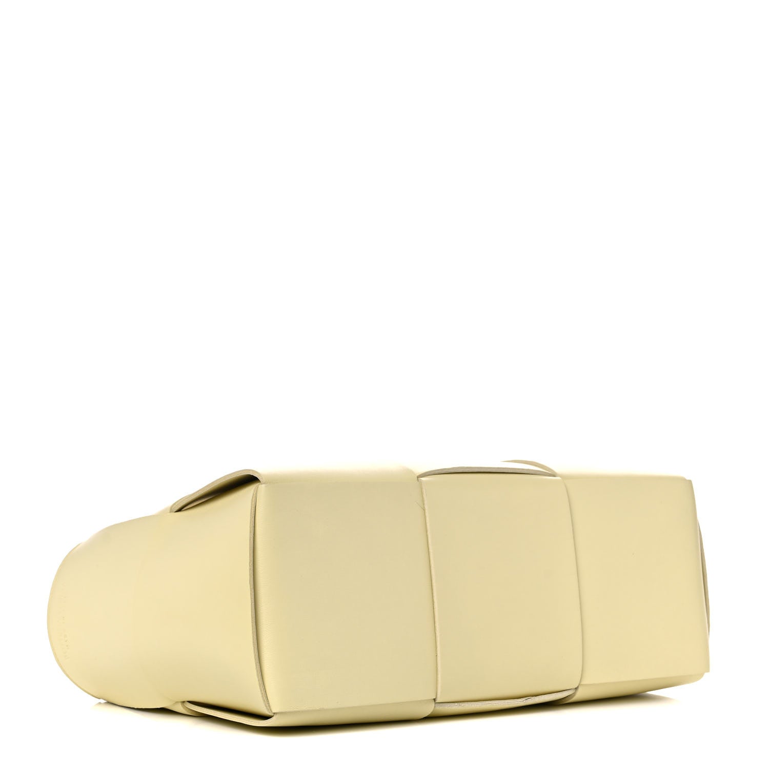 Bottega Veneta Grained Calfskin Intrecciato Small Arco Tote Ice Cream 5 of 14