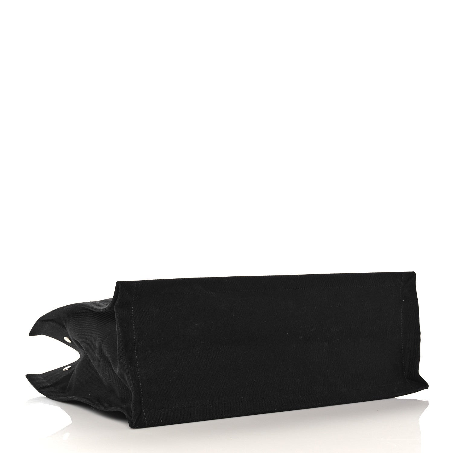 Saint Laurent Linen Calfskin Rive Gauche Tote Black 6 of 21