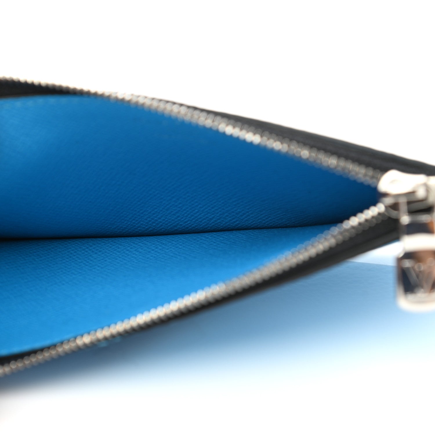 Louis Vuitton Taigarama Coin Card Holder Blue Lagoon 5 of 6