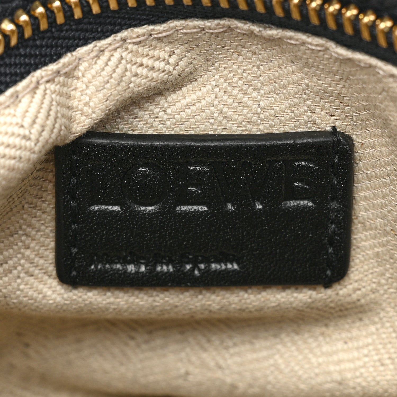 Loewe Calfskin Small Puzzle Bag Midnight Blue Black 6 of 8