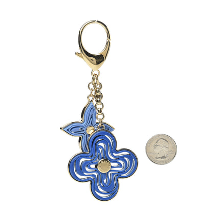 Louis Vuitton Resin Naif Bag Charm Blue 2 of 5