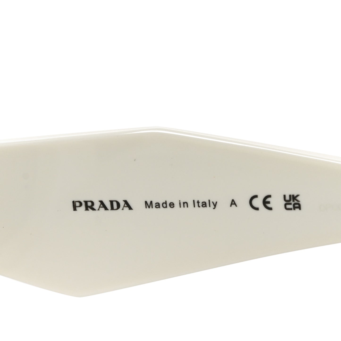 Acetate Symbole Sunglasses SPR 17W White