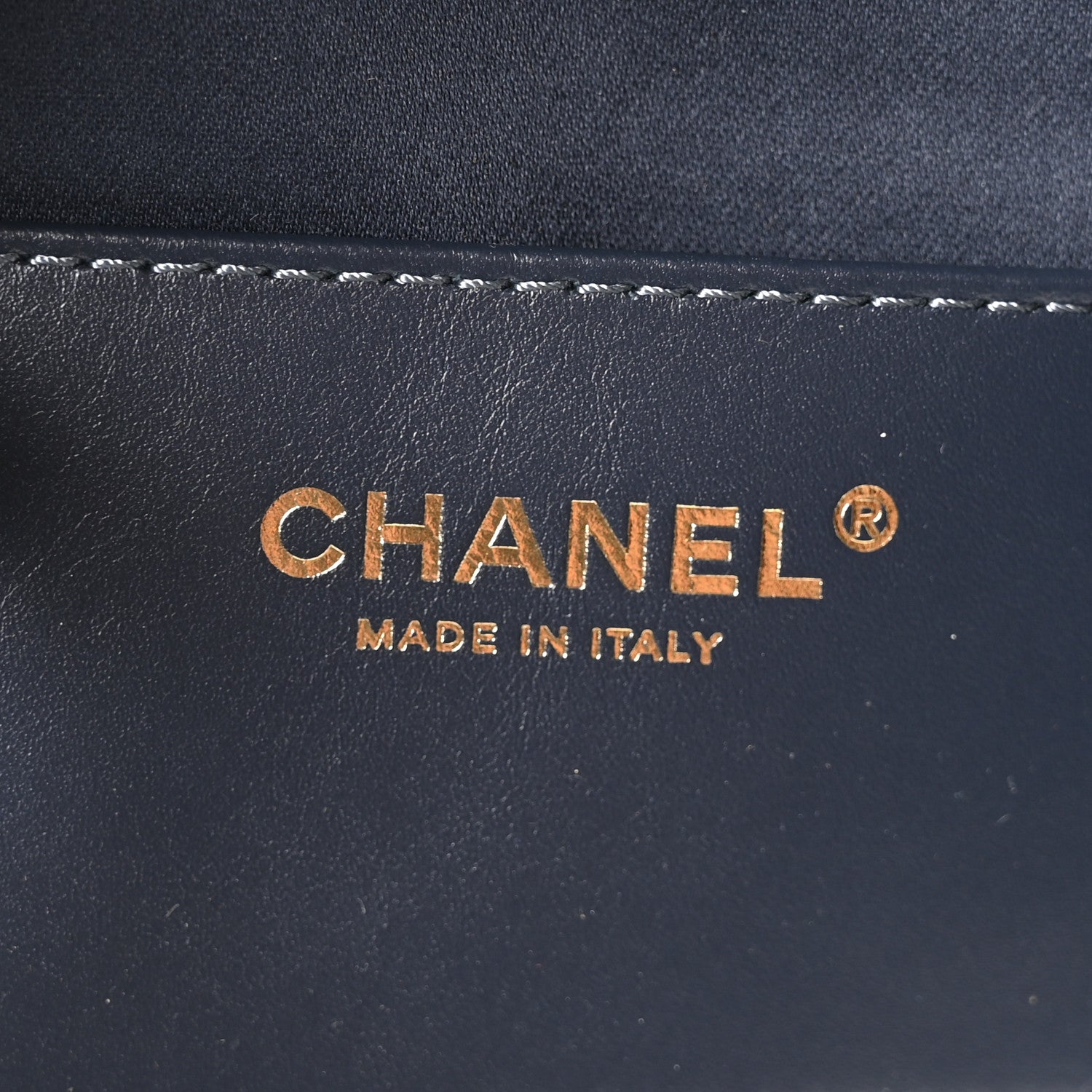 Chanel Canvas Quilted Medium Chanel 25 Handbag Dark Blue 6 of 10