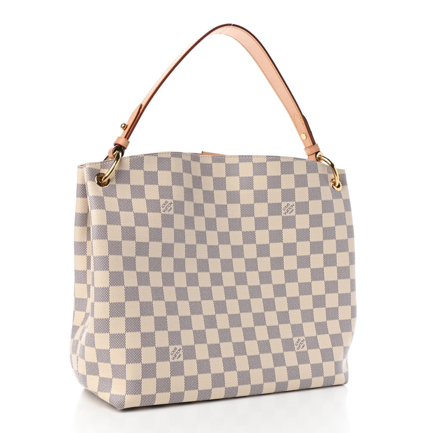 Louis Vuitton Damier Azur Graceful PM Rose Ballerine 2 of 8