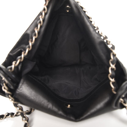 Chanel Calfskin Stitched Large Tote Black 6 of 10