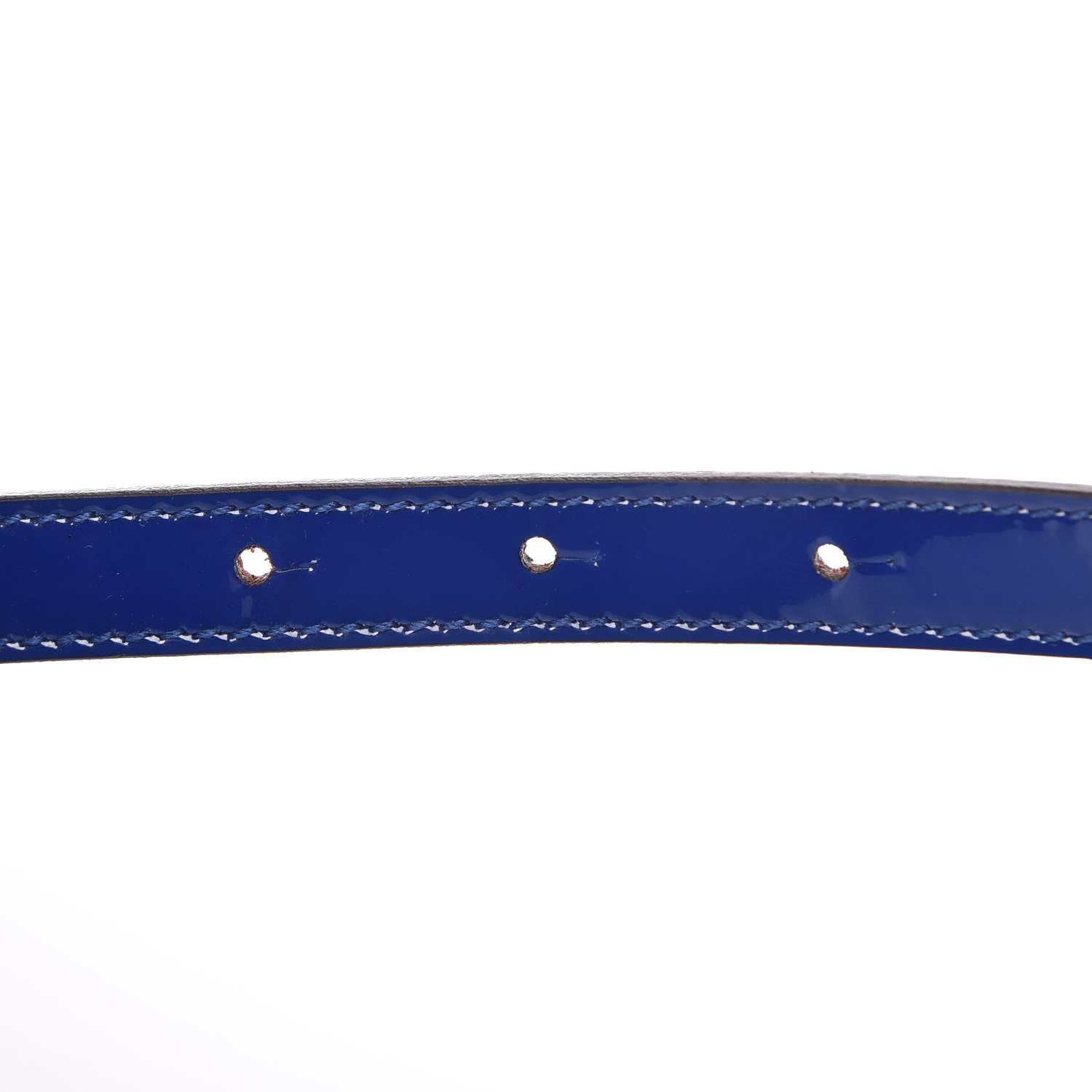Gucci Patent Bright Bit Wide Belt 90 36 Deep Zaffiro 6 of 6