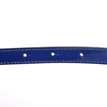 Gucci Patent Bright Bit Wide Belt 90 36 Deep Zaffiro 6 of 6