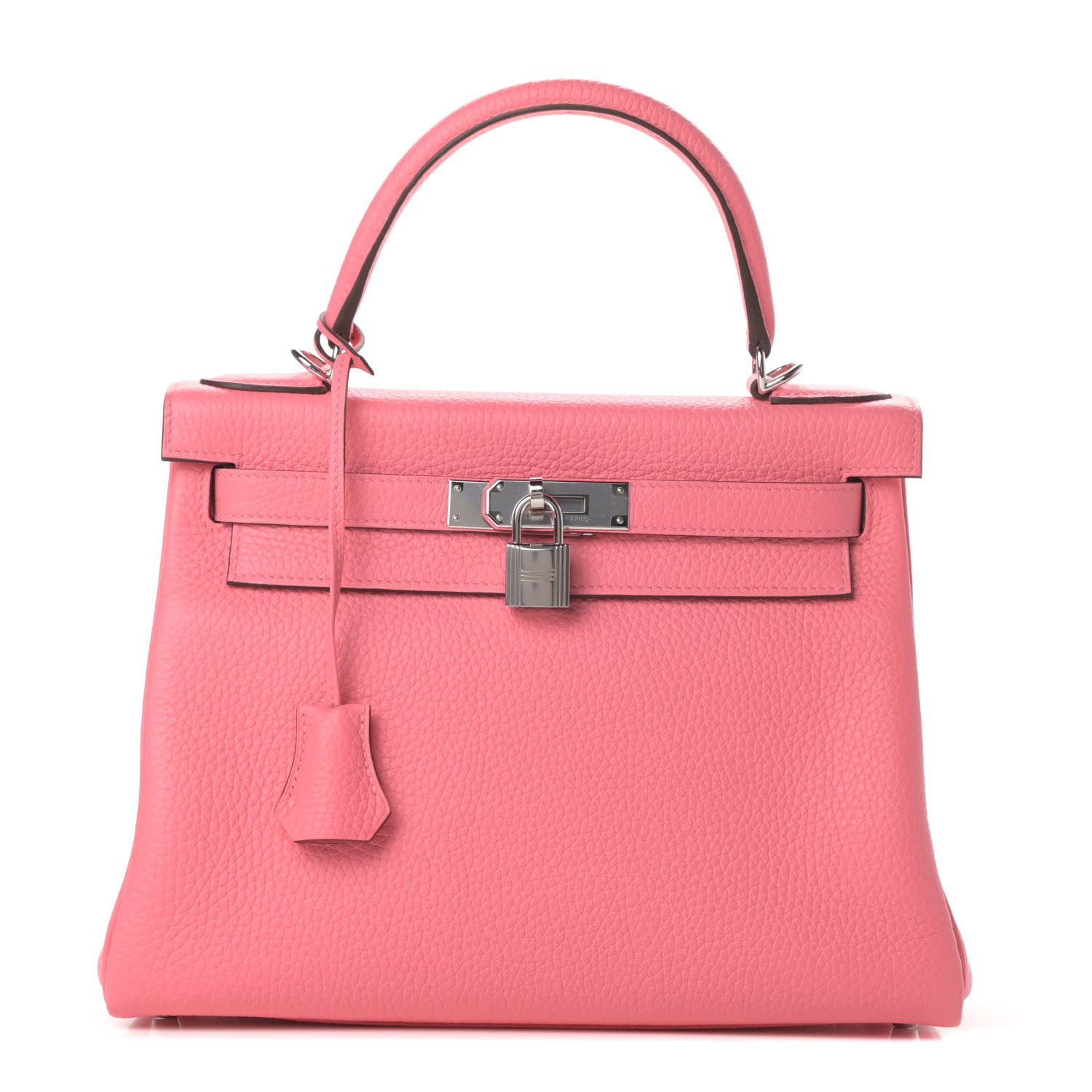 Hermes Taurillon Clemence Kelly Retourne 28 Rose Azalee 1 of 11
