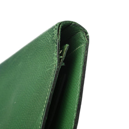 Hermes Epsom Bearn Gusset Wallet Vert Bengale 14 of 14