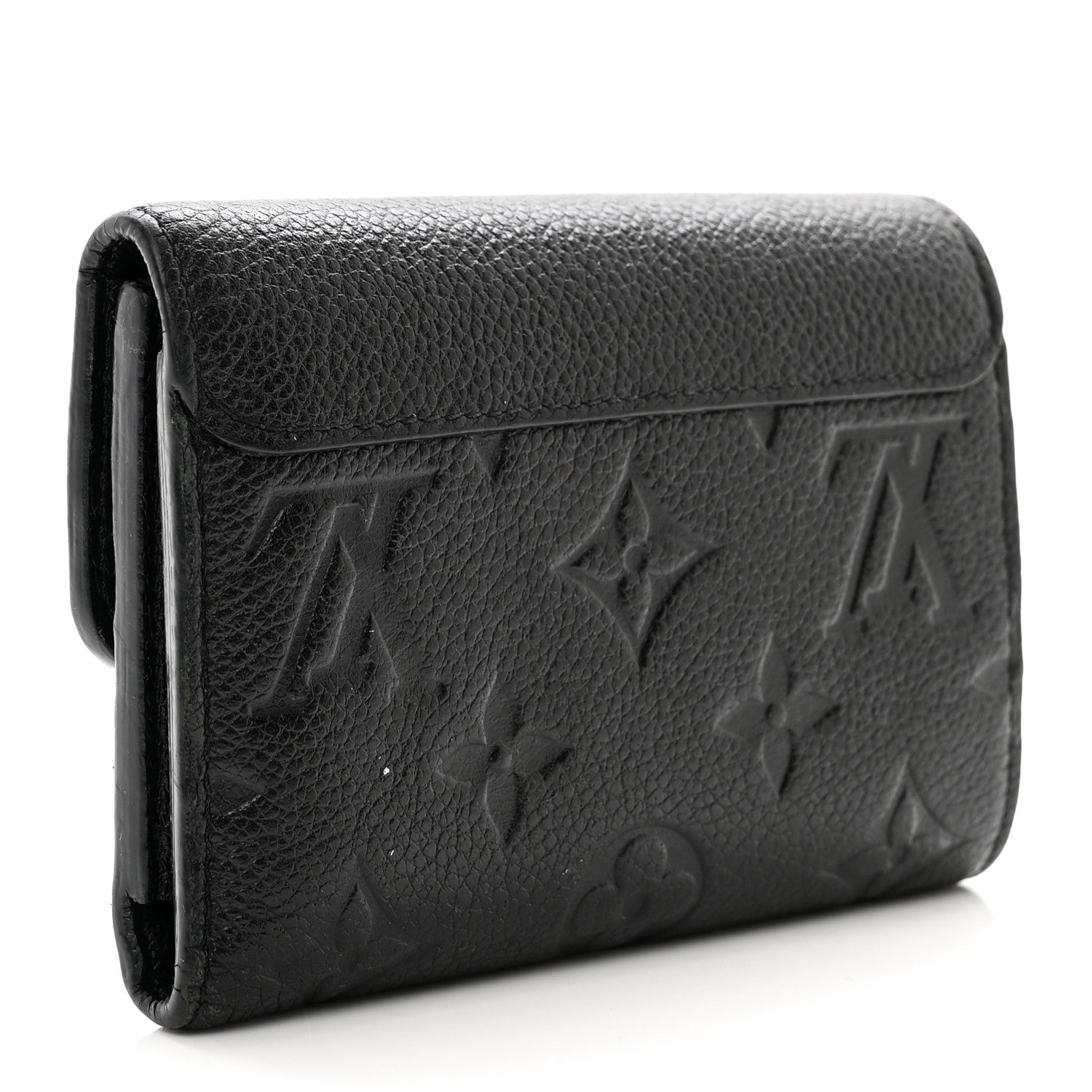 Louis Vuitton Empreinte Pont-Neuf Compact Wallet Black 3 of 7