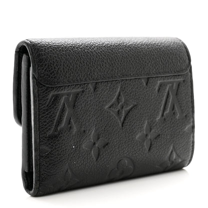 Louis Vuitton Empreinte Pont-Neuf Compact Wallet Black 3 of 7
