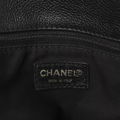 Chanel Calfskin Cerf Executive Shopper Tote Black 6 of 8