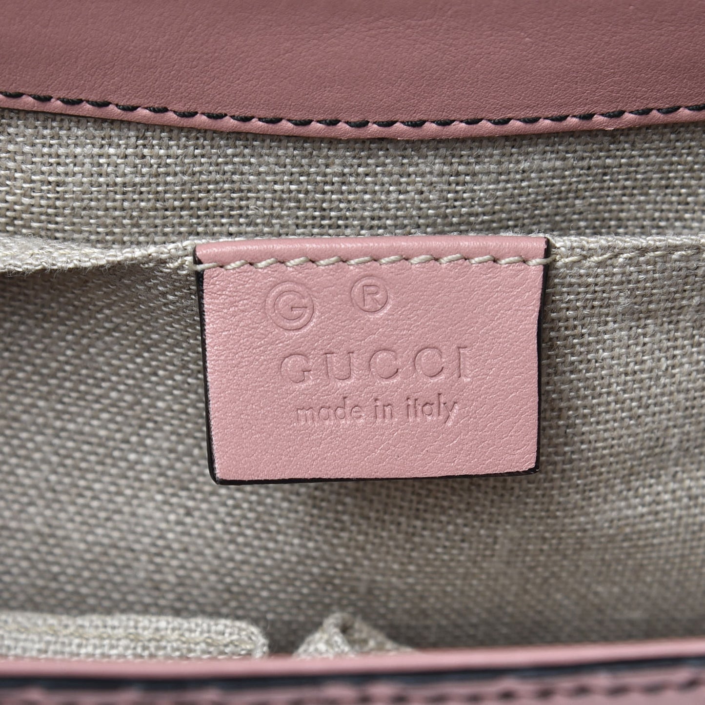 Microguccissima Medium Emily Chain Shoulder Bag Soft Pink