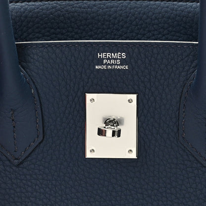 Hermes Togo Verso Birkin 30 Deep Bleu Bleu Zanzibar 7 of 12