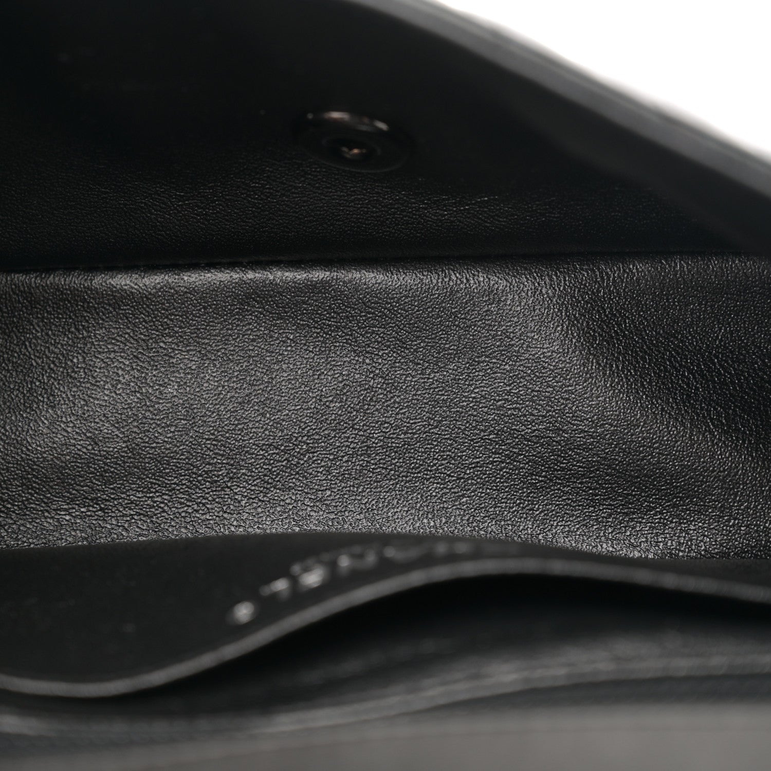 Chanel Patent Metallic Crumpled Calfskin Chevron Quilted Mini Rectangular Flap So Black 5 of 10