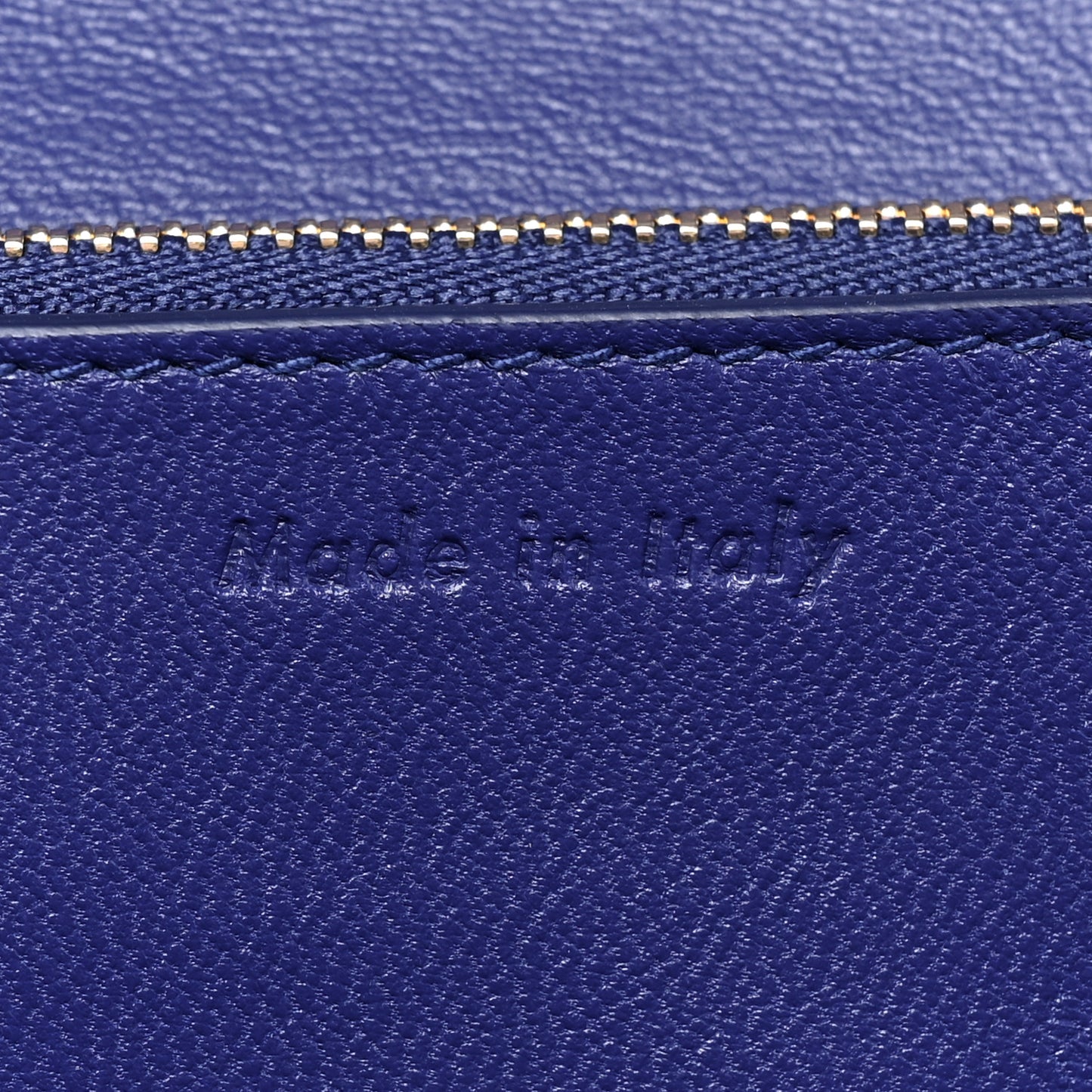Box Calfskin Medium Classic Box Flap Bag Indigo
