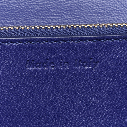 Celine Box Calfskin Medium Classic Box Flap Bag Indigo 8 of 12