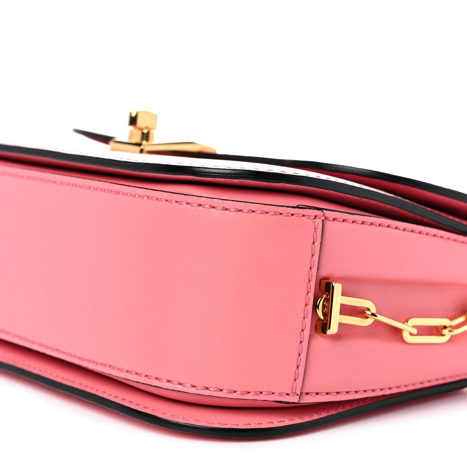 Valentino Garavani Vitello Chain Flap Bag Paradise Rose 8 of 11