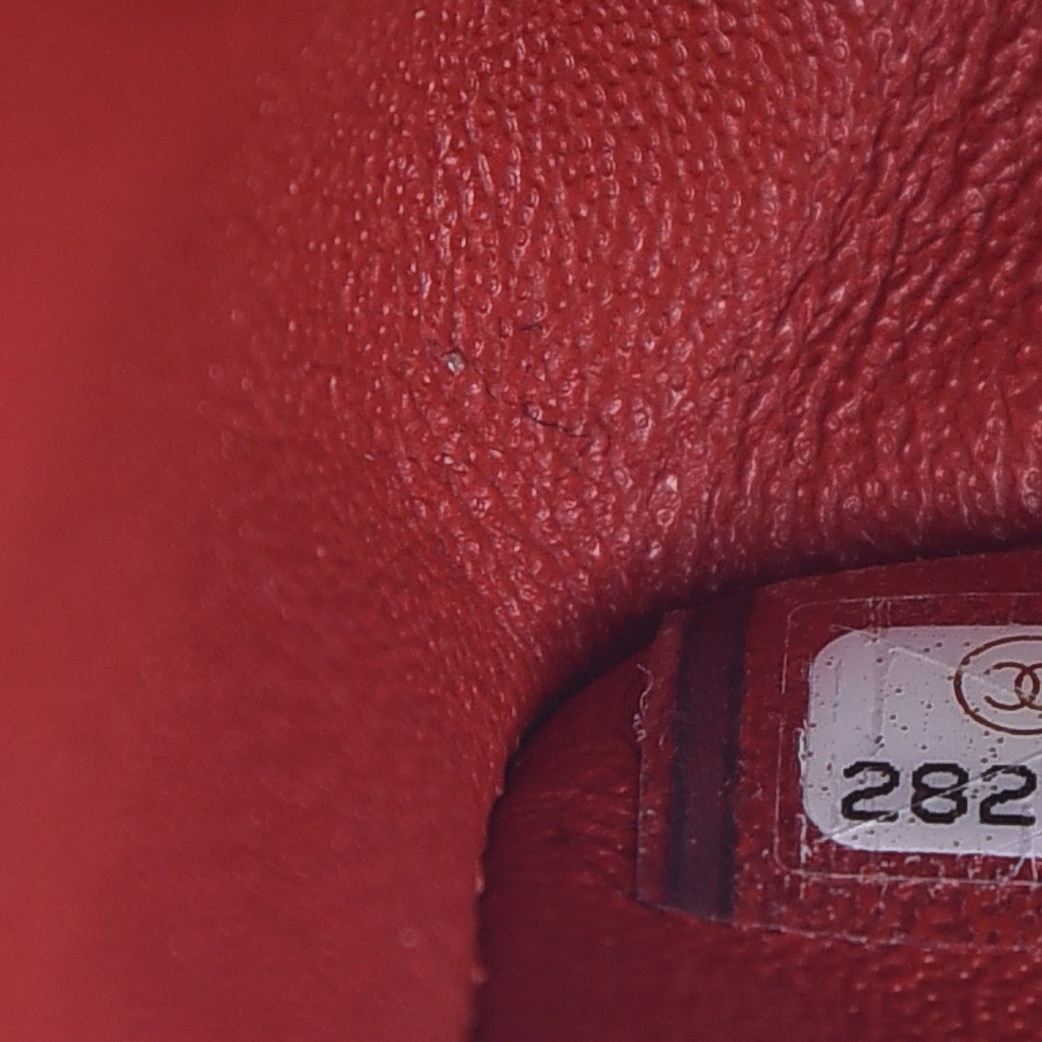 Chanel Aged Calfskin Quilted 2.55 Reissue Mini Flap Red 9 of 10