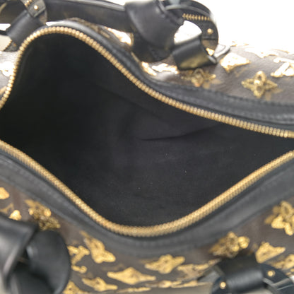 Louis Vuitton Monogram Sequins Eclipse Speedy 28 Gold 4 of 4