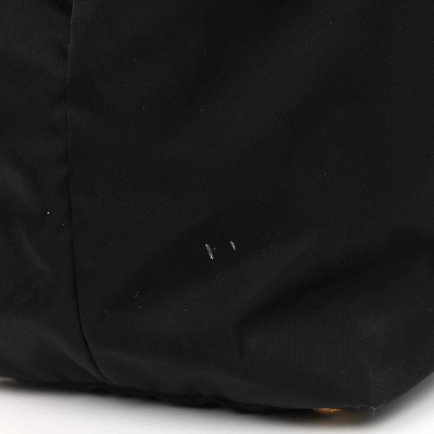 Prada Tessuto Nylon Saffiano Shopping Tote Black 11 of 12