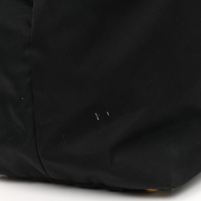 Prada Tessuto Nylon Saffiano Shopping Tote Black 11 of 12