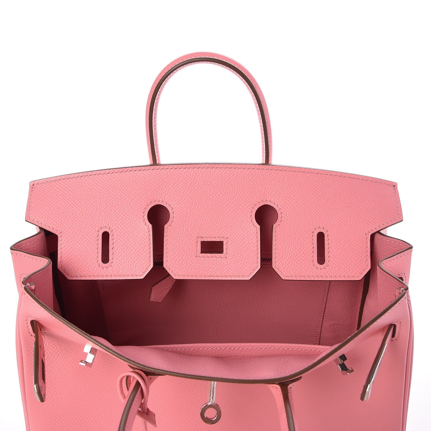 Hermes Epsom Birkin 25 Rose Confetti 27 of 34