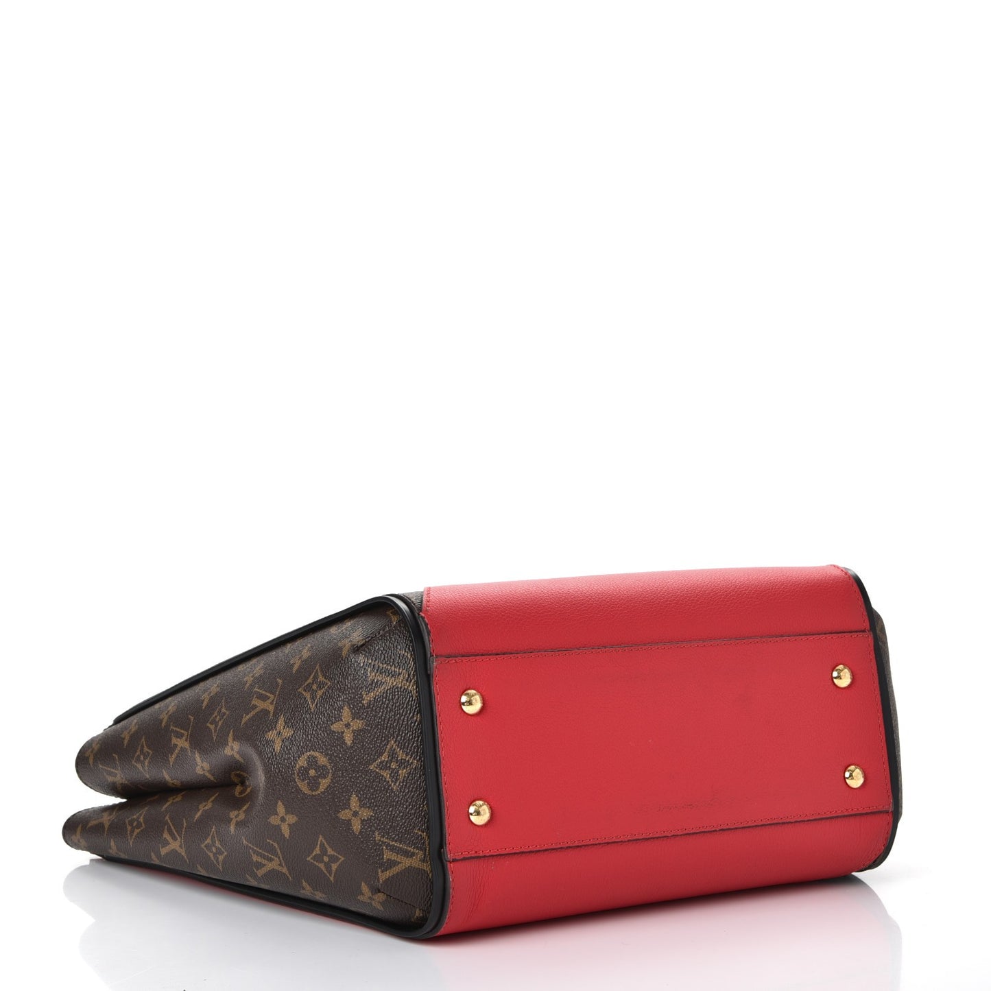 Calfskin Monogram Kimono Tote Poppy