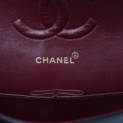 Chanel Lambskin Quilted Medium Double Flap Black 6 of 15