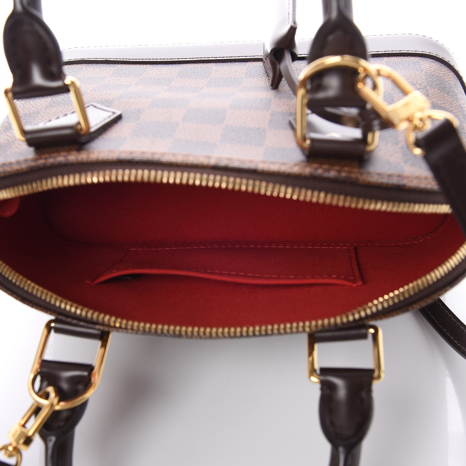 Louis Vuitton Damier Ebene Alma BB 6 of 8