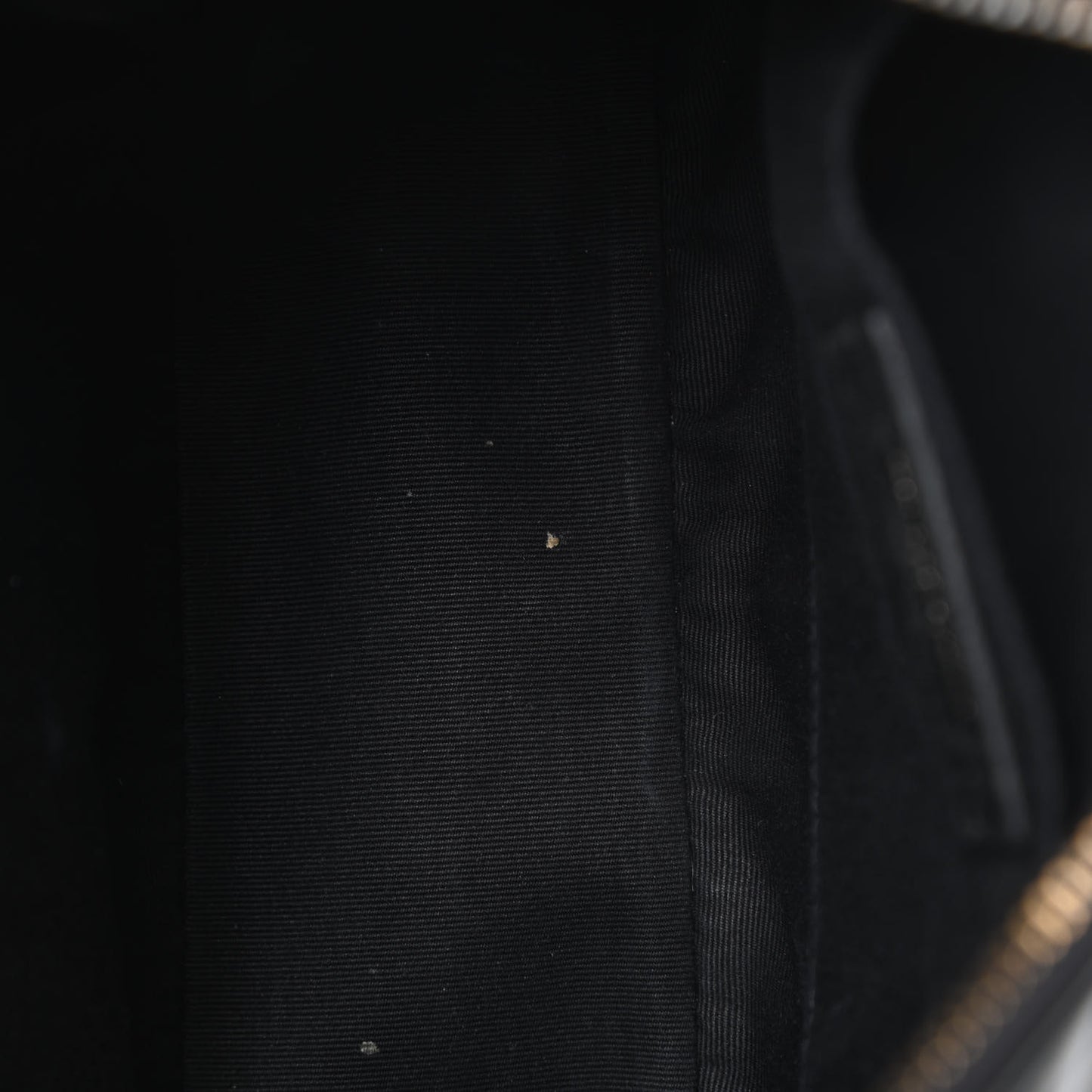 Calfskin Matelasse Monogram Lou Camera Bag Black