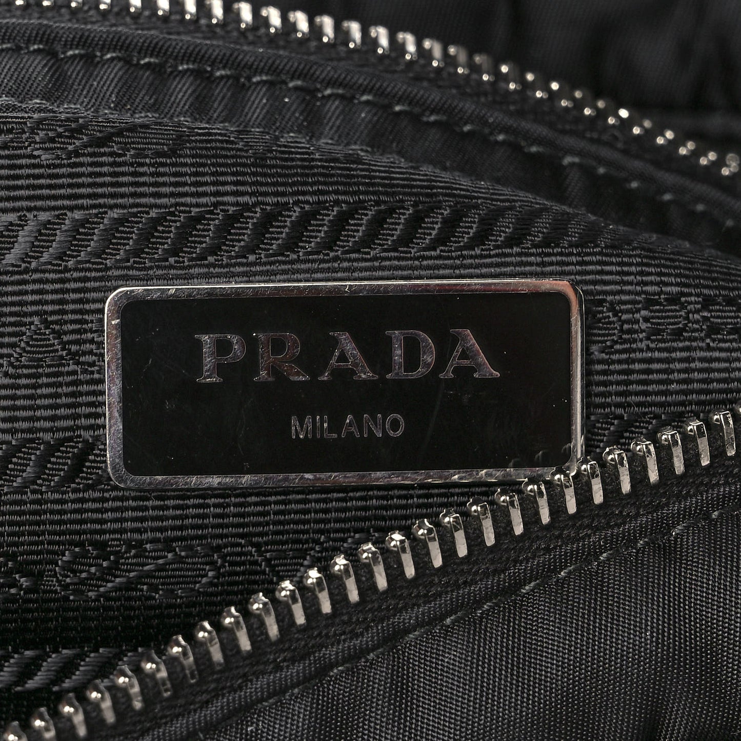 Re-Nylon Quilted Padded Flap Shoulder Bag Black