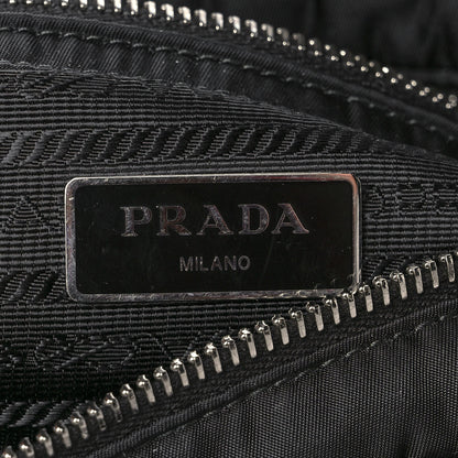 Prada Re-Nylon Quilted Padded Flap Shoulder Bag Black 5 of 8
