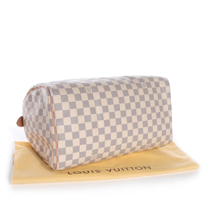 Louis Vuitton Damier Azur Speedy 35 4 of 7