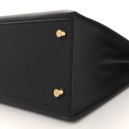 Hermes Epsom Kelly Sellier 28 Black 10 of 11