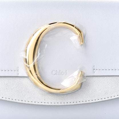 Chloe Calfskin Suede C Belt Bag Light Cloud 8 of 10