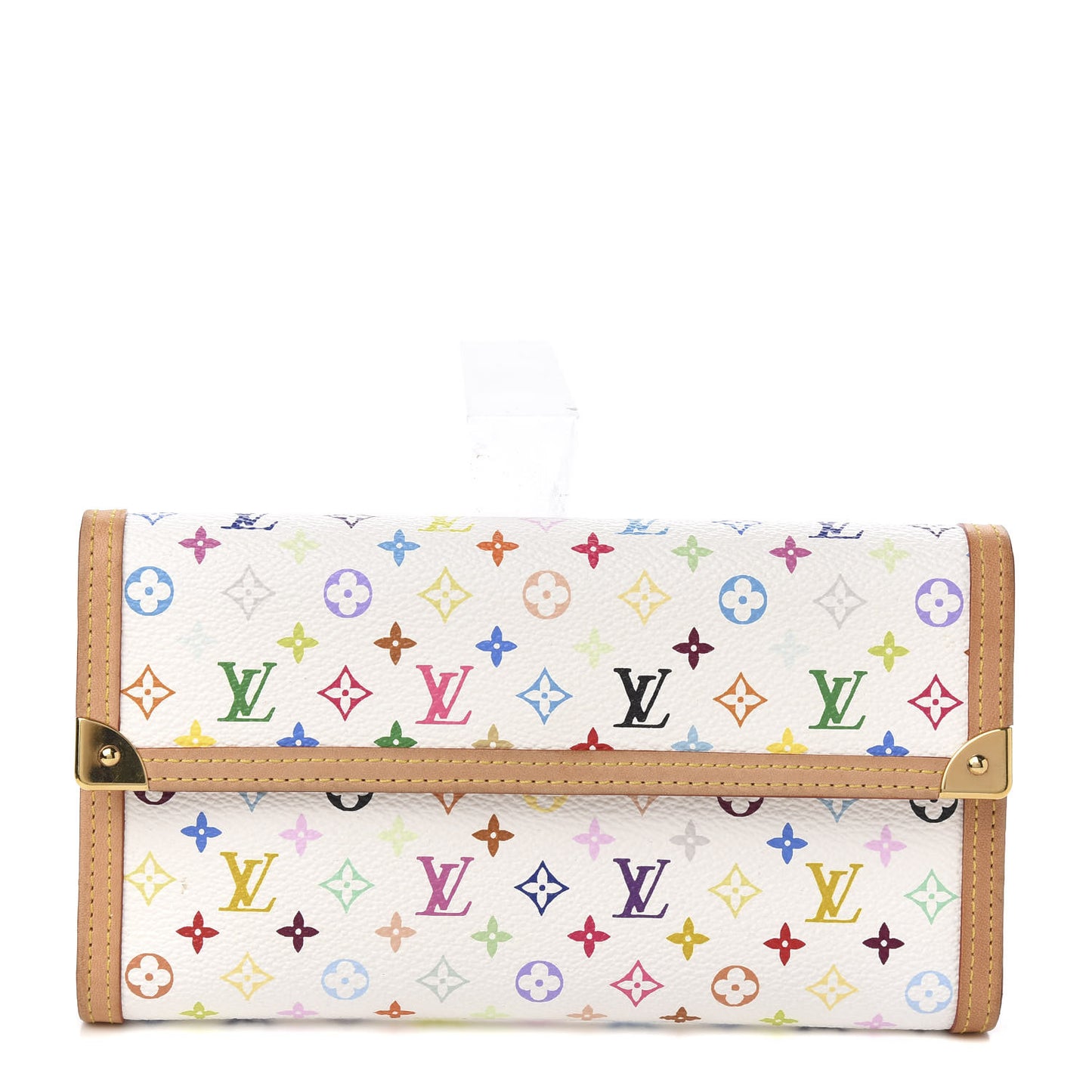 Monogram Multicolor Porte Tresor International Wallet White