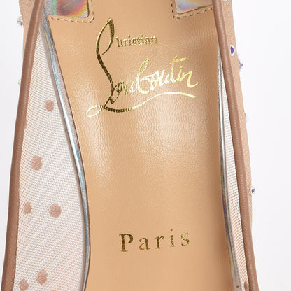 Christian Louboutin Crystal Strass Follies 100 Pumps 38.5 Crystal 7 of 8